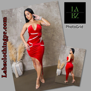 Perfect Gala Dress Red lo