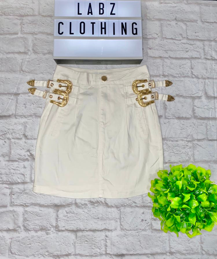 Labby White skirt