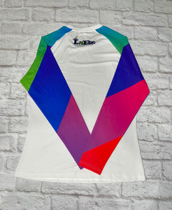 WHITE RAINBOW LABBY SHIRT