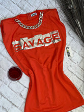 Cargar imagen en el visor de la galería, Savage Mini Dress- Orange
