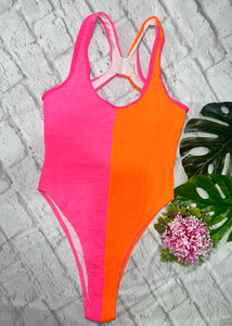 Color block One Piece