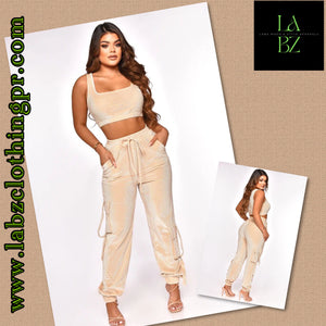 Cloud Pant Set Taupe